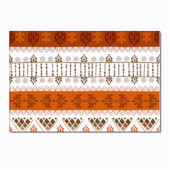 Ethnic Traditional Seamless Pattern Postcard 4 x 6  (Pkg of 10)