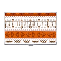 Ethnic Traditional Seamless Pattern Business Card Holder