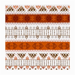 Ethnic Traditional Seamless Pattern Medium Glasses Cloth