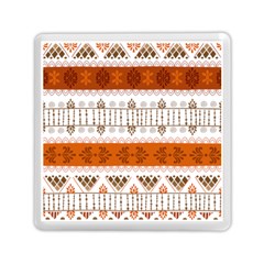 Ethnic Traditional Seamless Pattern Memory Card Reader (Square)