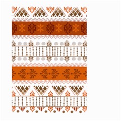 Ethnic Traditional Seamless Pattern Large Garden Flag (Two Sides)