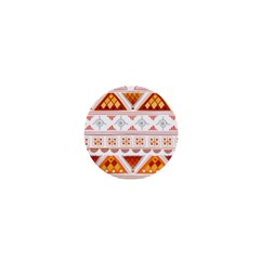 Bright Aztec Ethnic Seamless Pattern 1  Mini Magnets by Bedest