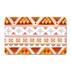 Bright Aztec Ethnic Seamless Pattern Magnet (rectangular) by Bedest