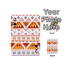 Bright Aztec Ethnic Seamless Pattern Playing Cards 54 Designs (mini) by Bedest