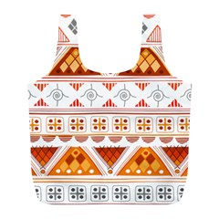 Bright Aztec Ethnic Seamless Pattern Full Print Recycle Bag (l) by Bedest