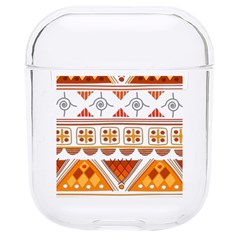 Bright Aztec Ethnic Seamless Pattern Hard Pc Airpods 1/2 Case by Bedest