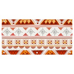 Bright Aztec Ethnic Seamless Pattern Banner And Sign 4  X 2  by Bedest