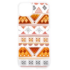 Bright Aztec Ethnic Seamless Pattern Iphone 15 Tpu Uv Print Case by Bedest