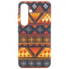 Bright Aztec Ethnic Seamless Pattern Samsung Galaxy S24 6 2 Inch Black Tpu Uv Case by Bedest