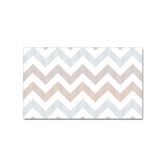 Colored Zigzag Seamless Patterns Sticker Rectangular (100 pack)