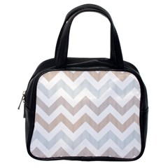 Colored Zigzag Seamless Patterns Classic Handbag (one Side) by Bedest