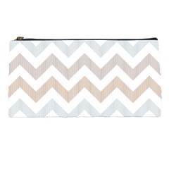 Colored Zigzag Seamless Patterns Pencil Case by Bedest