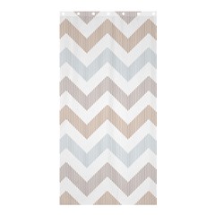 Colored Zigzag Seamless Patterns Shower Curtain 36  X 72  (stall)  by Bedest