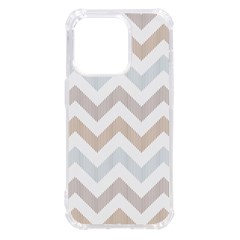 Colored Zigzag Seamless Patterns iPhone 14 Pro TPU UV Print Case