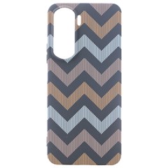 Colored Zigzag Seamless Patterns Samsung Galaxy S24 Plus 6 7 Inch Black Tpu Uv Case by Bedest