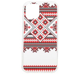 Retro Knitting Patterns Seamless Iphone 12 Pro Max Tpu Uv Print Case