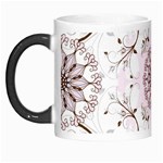 Floral Flora Flower Seamless Pattern Morph Mug Left