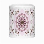 Floral Flora Flower Seamless Pattern Morph Mug Center