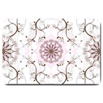 Floral Flora Flower Seamless Pattern Large Doormat 30 x20  Door Mat