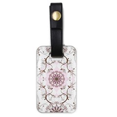 Floral Flora Flower Seamless Pattern Luggage Tag (one side)