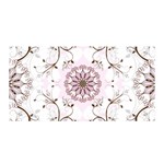 Floral Flora Flower Seamless Pattern Satin Wrap 35  x 70  Front