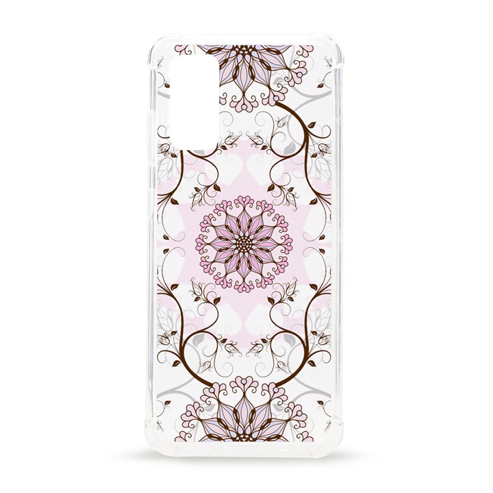 Floral Flora Flower Seamless Pattern Samsung Galaxy S20 6.2 Inch TPU UV Case