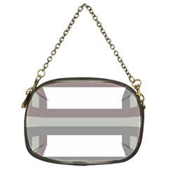 Minimal Mixed Abstract Lines Print Copia Chain Purse (one Side) by dflcprintsclothing