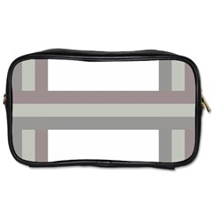 Minimal Mixed Abstract Lines Print Copia Toiletries Bag (one Side) by dflcprintsclothing