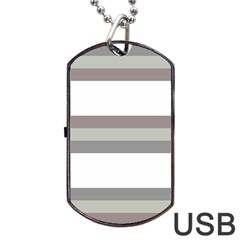 Minimal Mixed Abstract Lines Print Copia Dog Tag Usb Flash (two Sides) by dflcprintsclothing