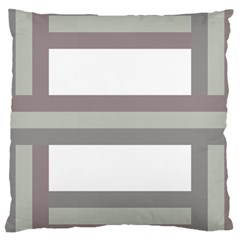 Minimal Mixed Abstract Lines Print Copia Large Cushion Case (one Side) by dflcprintsclothing