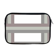 Minimal Mixed Abstract Lines Print Copia Apple Macbook Pro 17  Zipper Case by dflcprintsclothing