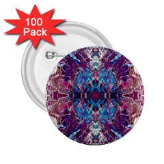 Abstract Symmetry 2 25  Buttons (100 Pack)  by kaleidomarblingart