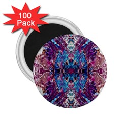 Abstract Symmetry 2 25  Magnets (100 Pack)  by kaleidomarblingart