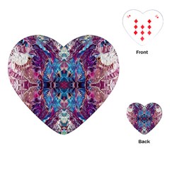 Abstract Symmetry Playing Cards Single Design (heart)