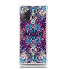 Abstract Symmetry Samsung Galaxy Note 20 Tpu Uv Case by kaleidomarblingart