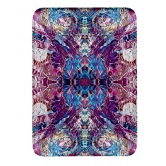 Abstract Symmetry Rectangular Glass Fridge Magnet (4 Pack) by kaleidomarblingart