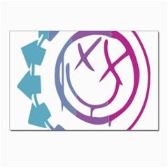 Blink 182 Logo Postcards 5  X 7  (pkg Of 10) by avitendut