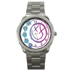 Blink 182 Logo Sport Metal Watch by avitendut