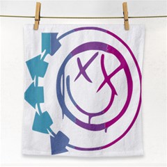 Blink 182 Logo Face Towel by avitendut