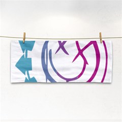 Blink 182 Logo Hand Towel by avitendut