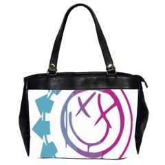 Blink 182 Logo Oversize Office Handbag (2 Sides) by avitendut