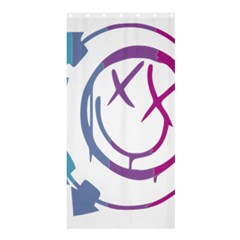 Blink 182 Logo Shower Curtain 36  X 72  (stall)  by avitendut