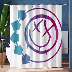 Blink 182 Logo Shower Curtain 60  X 72  (medium)  by avitendut