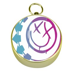 Blink 182 Logo Gold Compasses by avitendut