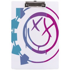 Blink 182 Logo A4 Acrylic Clipboard by avitendut