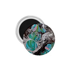 Marbling Mono Blend  1 75  Magnets by kaleidomarblingart