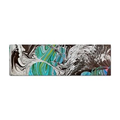 Marbling Mono Blend  Sticker (bumper) by kaleidomarblingart