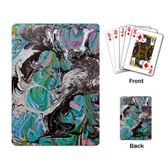 Marbling Mono Blend  Playing Cards Single Design (rectangle)