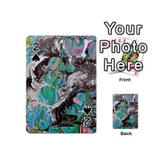 Marbling Mono Blend  Playing Cards 54 Designs (mini)