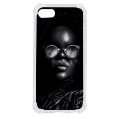 Cool Afro Beauty Portrait Illustration (ai+human) Iphone Se by dflcprintsclothing